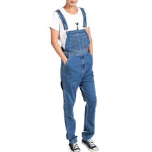 Load image into Gallery viewer, MORUANCLE Men's Plus Size Cargo Denim Bib Overalls Baggy Loose Jeans Jumpsuits For Male Suspender Pants Multi Pockets Size 28-46